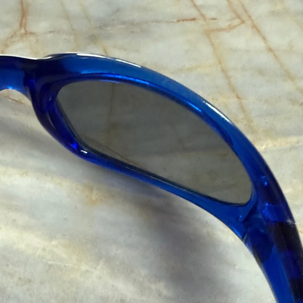 Kids Blue Swim Sunglasses - UV Protective